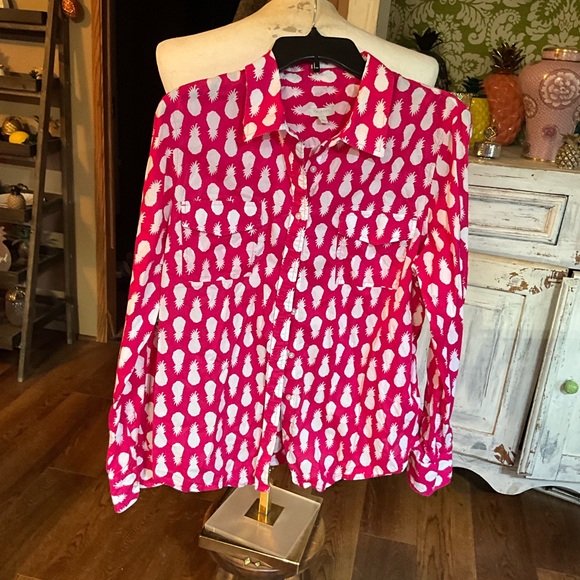 Talbots large LS button up - Picture 1 of 8